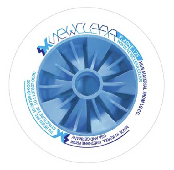 GYRO Newclear f zone inline skate wheel 84A 110mm 130mm 100mm 125mm